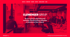 Desktop Screenshot of clemenger.com.au